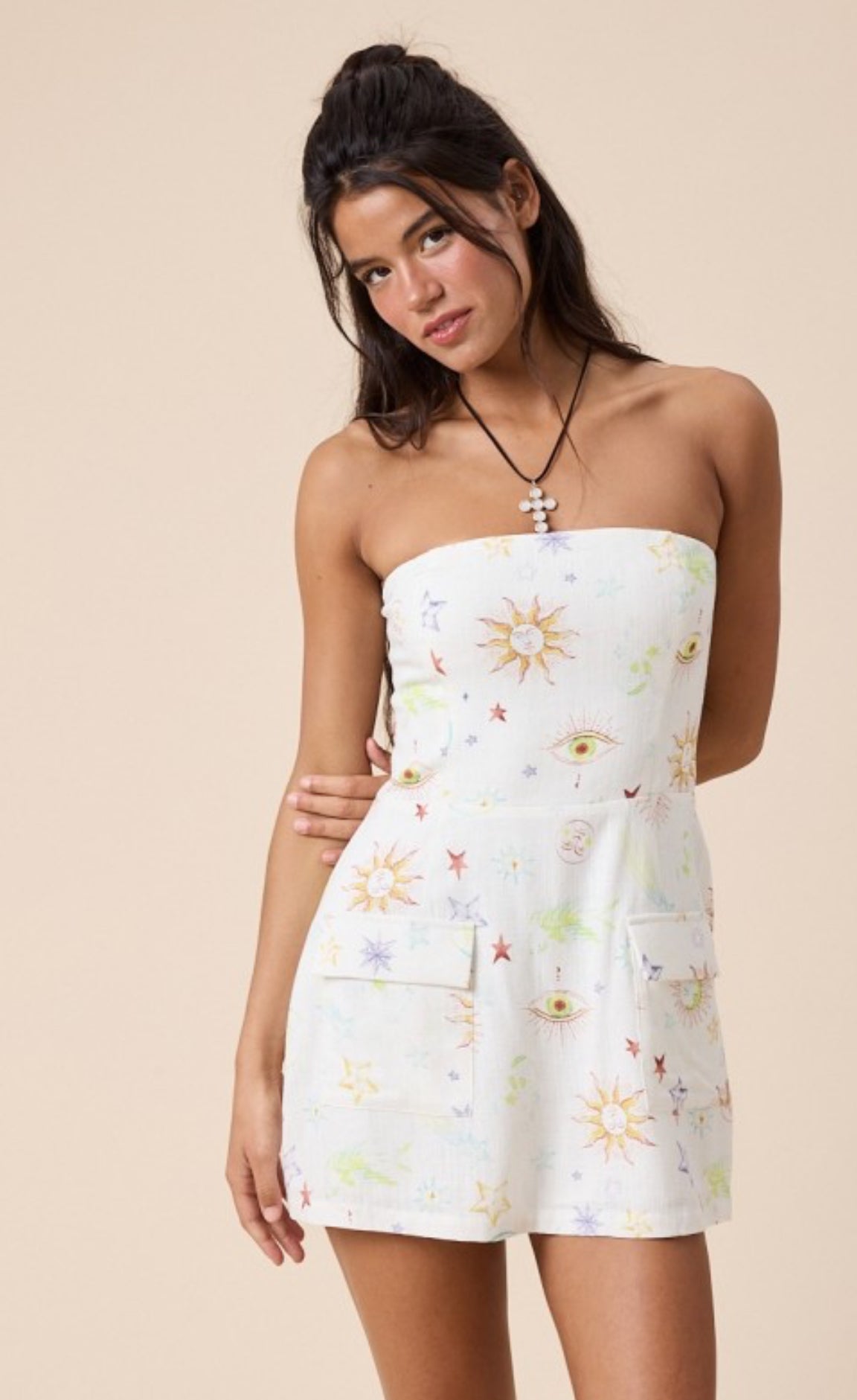 Tube Romper Mini Dress