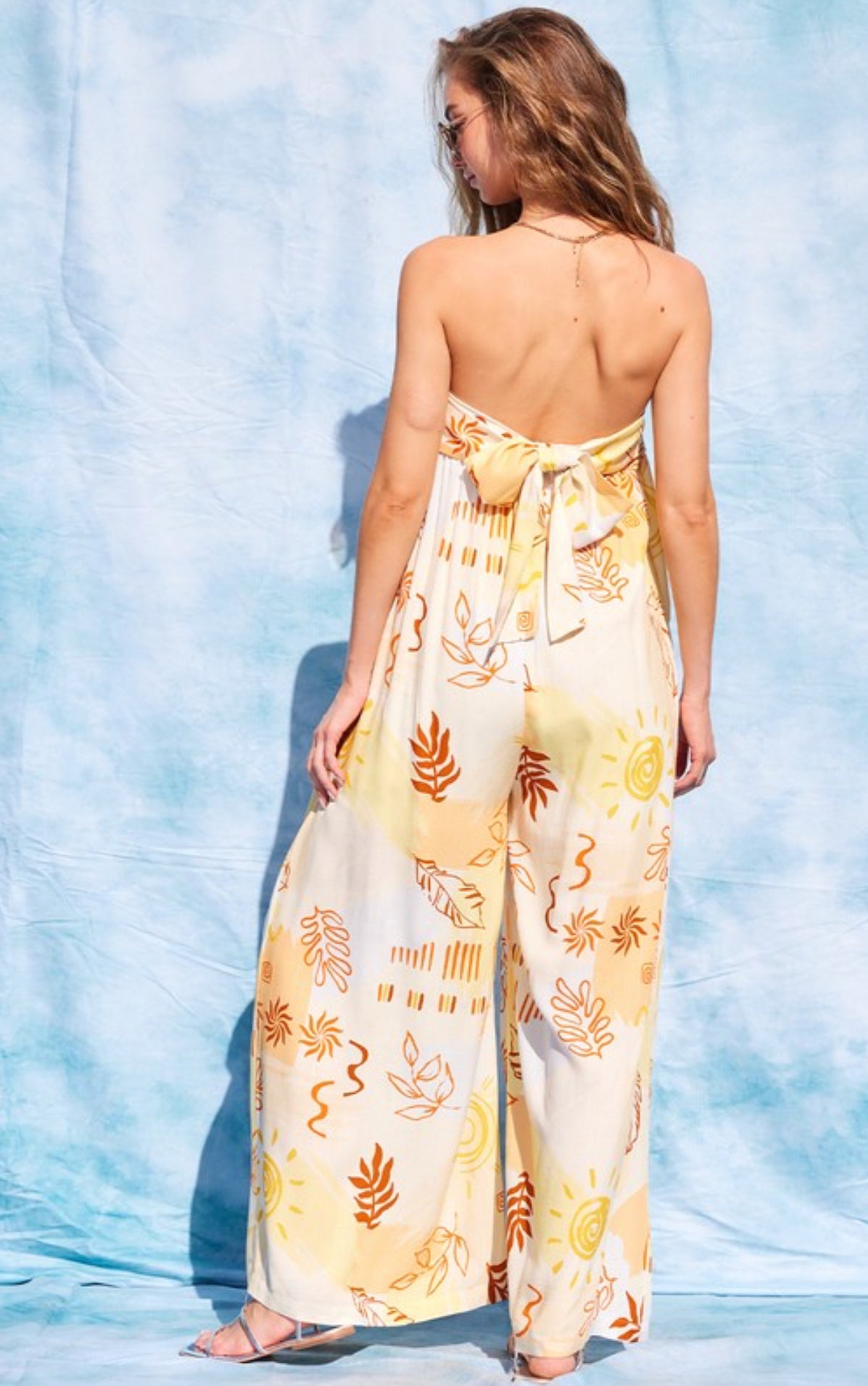 Leaf Tube Jumpsuit