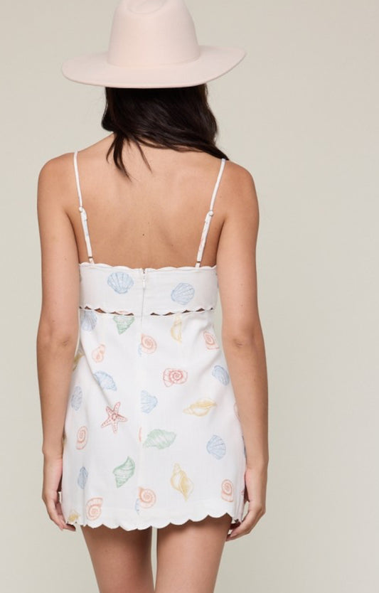 Sea Scallop Mini Dress