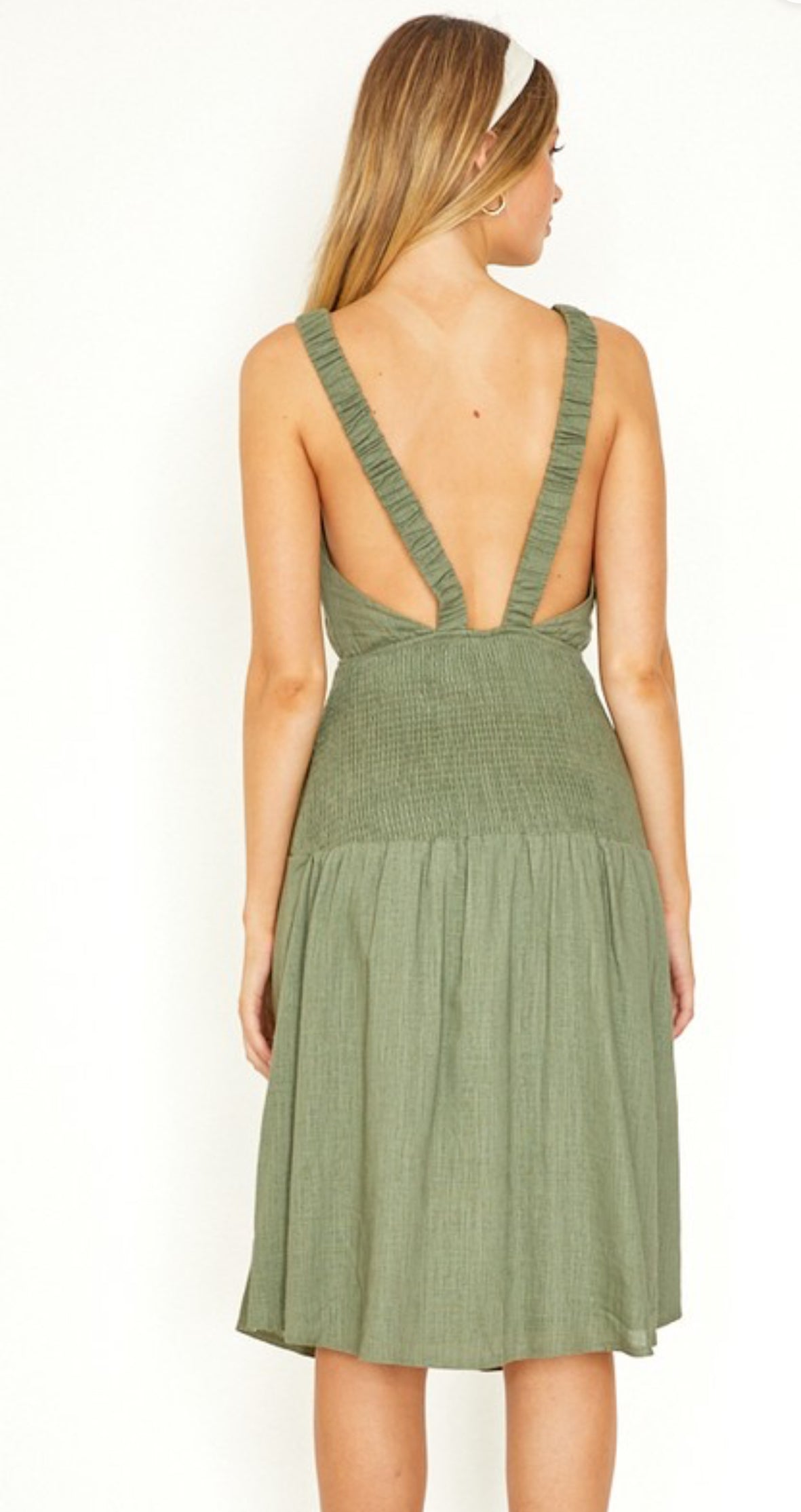 Open Back Sexy Dress