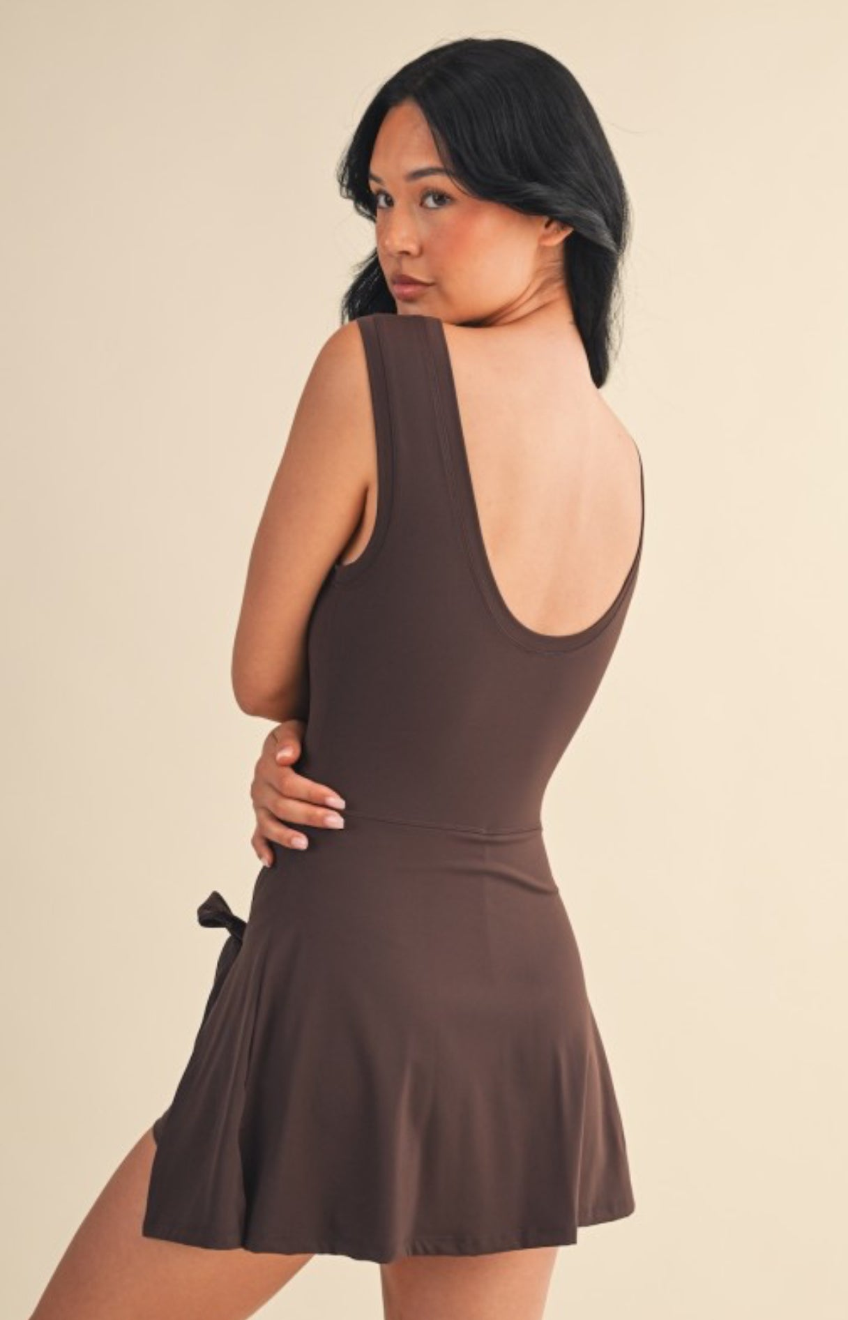 Wrap Front Tie Dress
