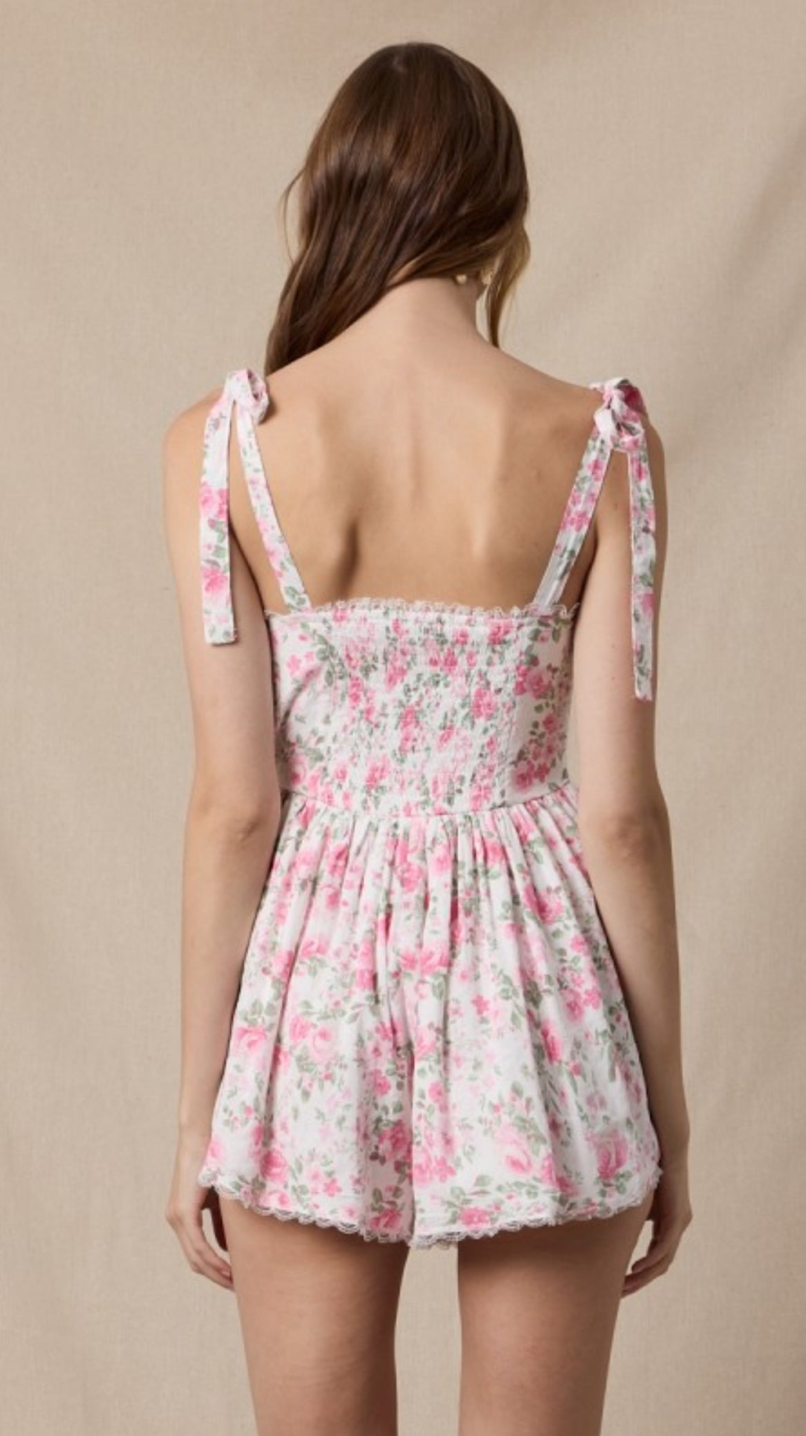 Floral Mini Romper