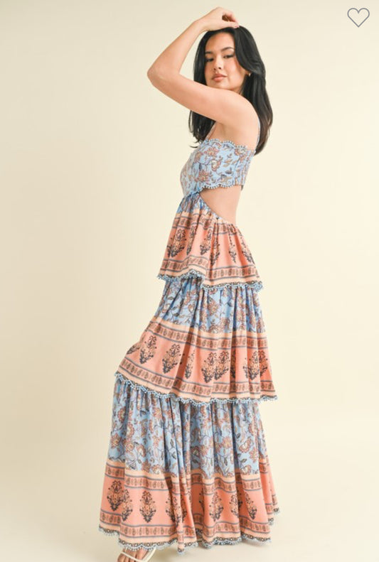 Tiered Maxi Dress