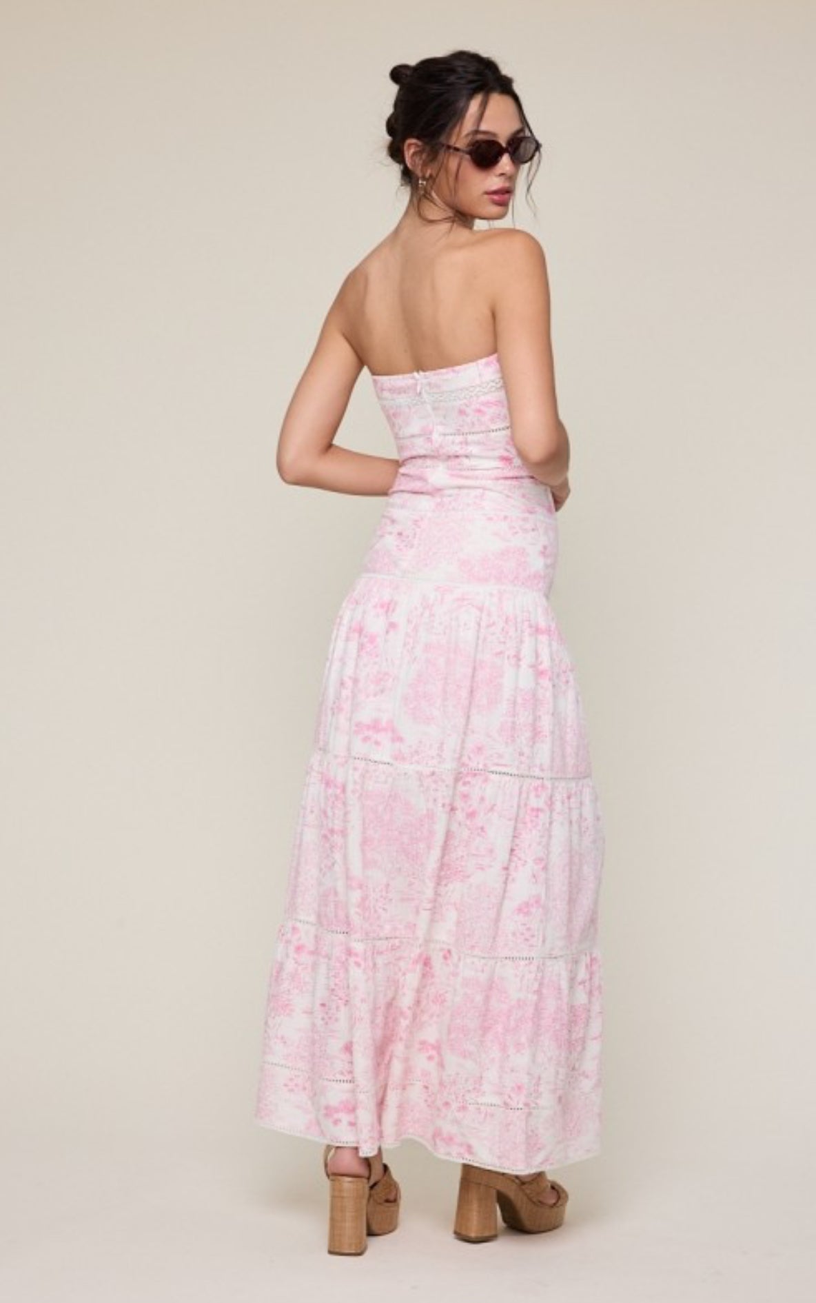 Tiered Lace Dress