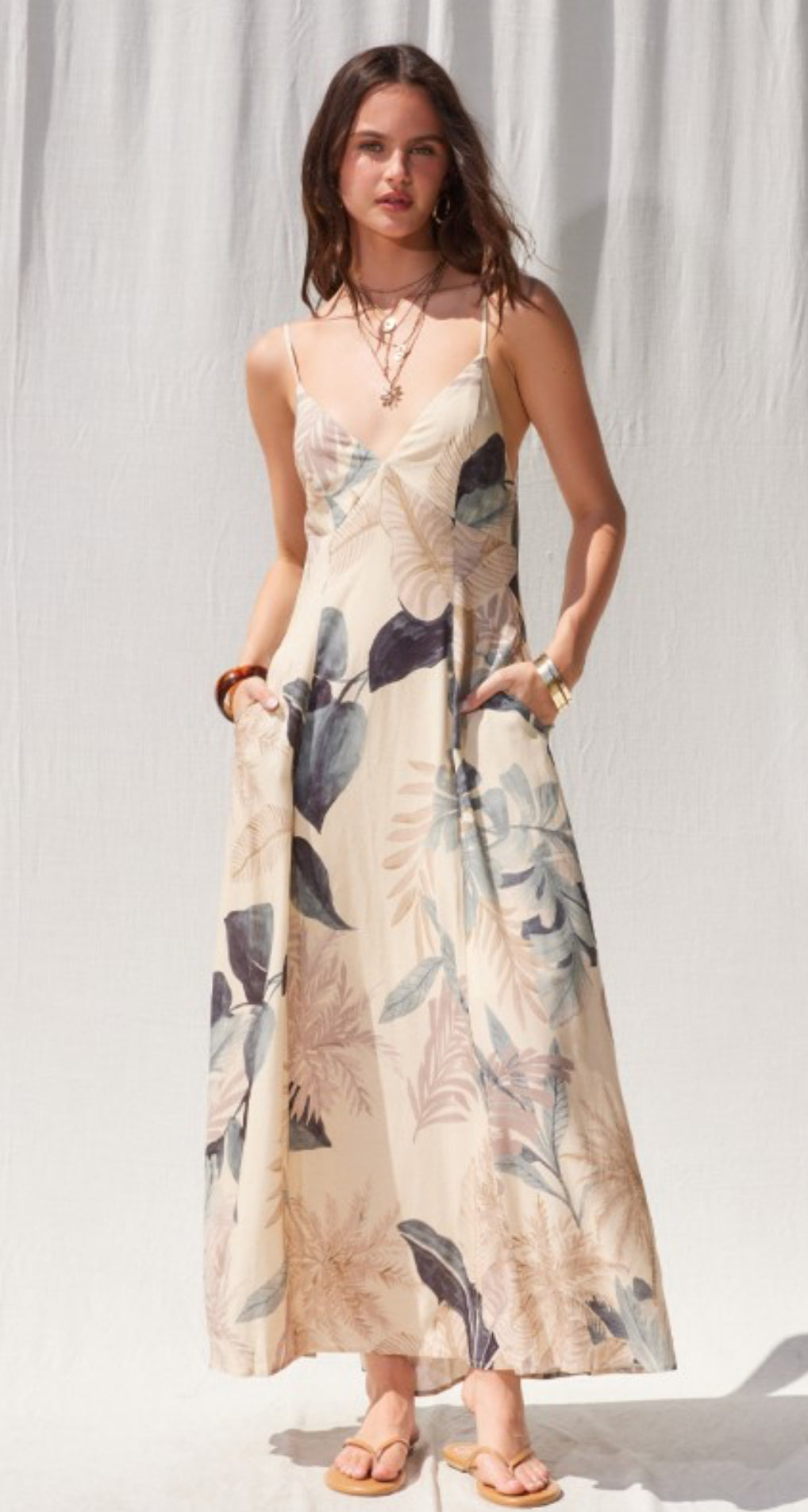 Printed Maxi Dress