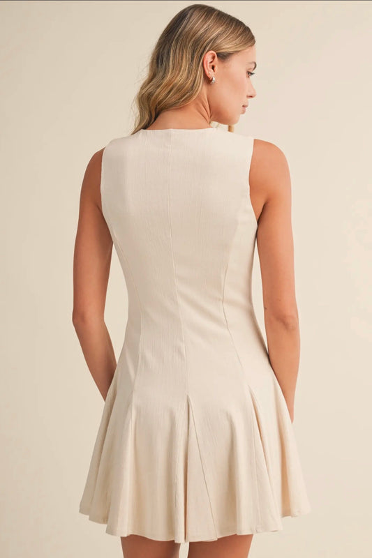 Linen Mini Dress