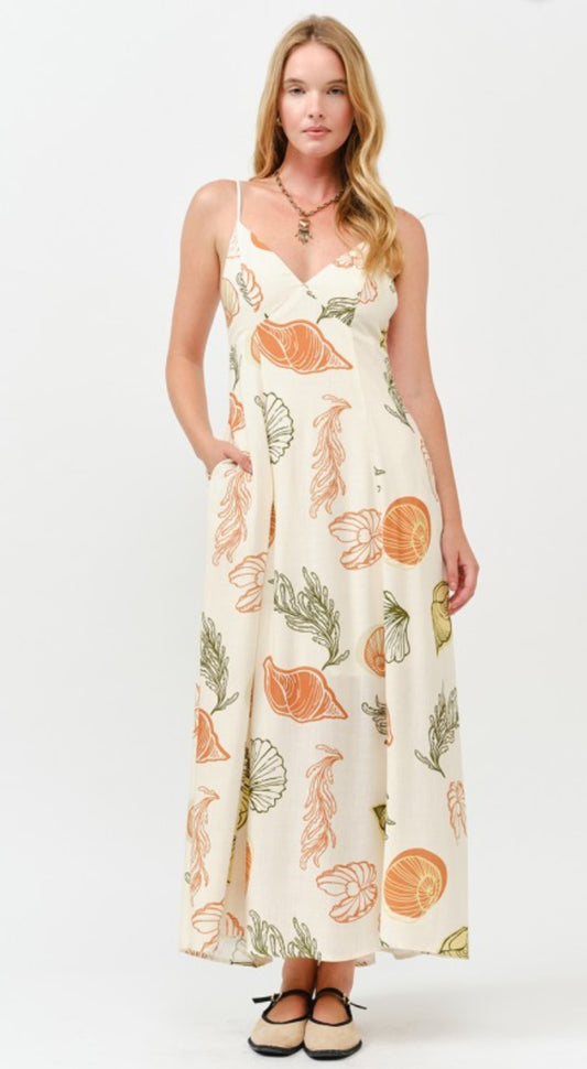 Seashells Maxi Dress