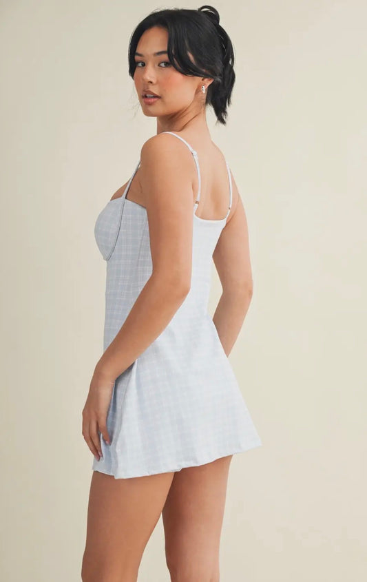 Plaid Sweetheart Dress