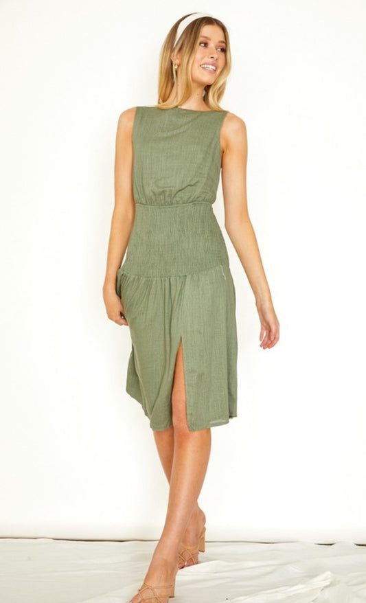 Open Back Sexy Dress