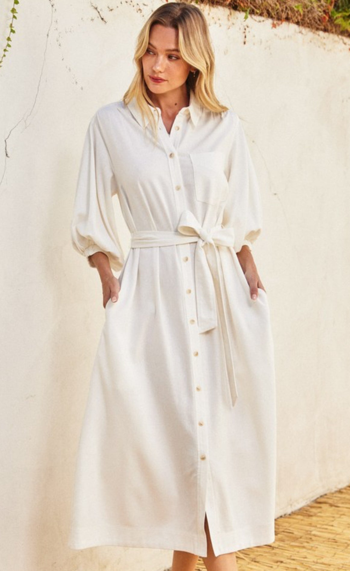 Longline Shirt Dress