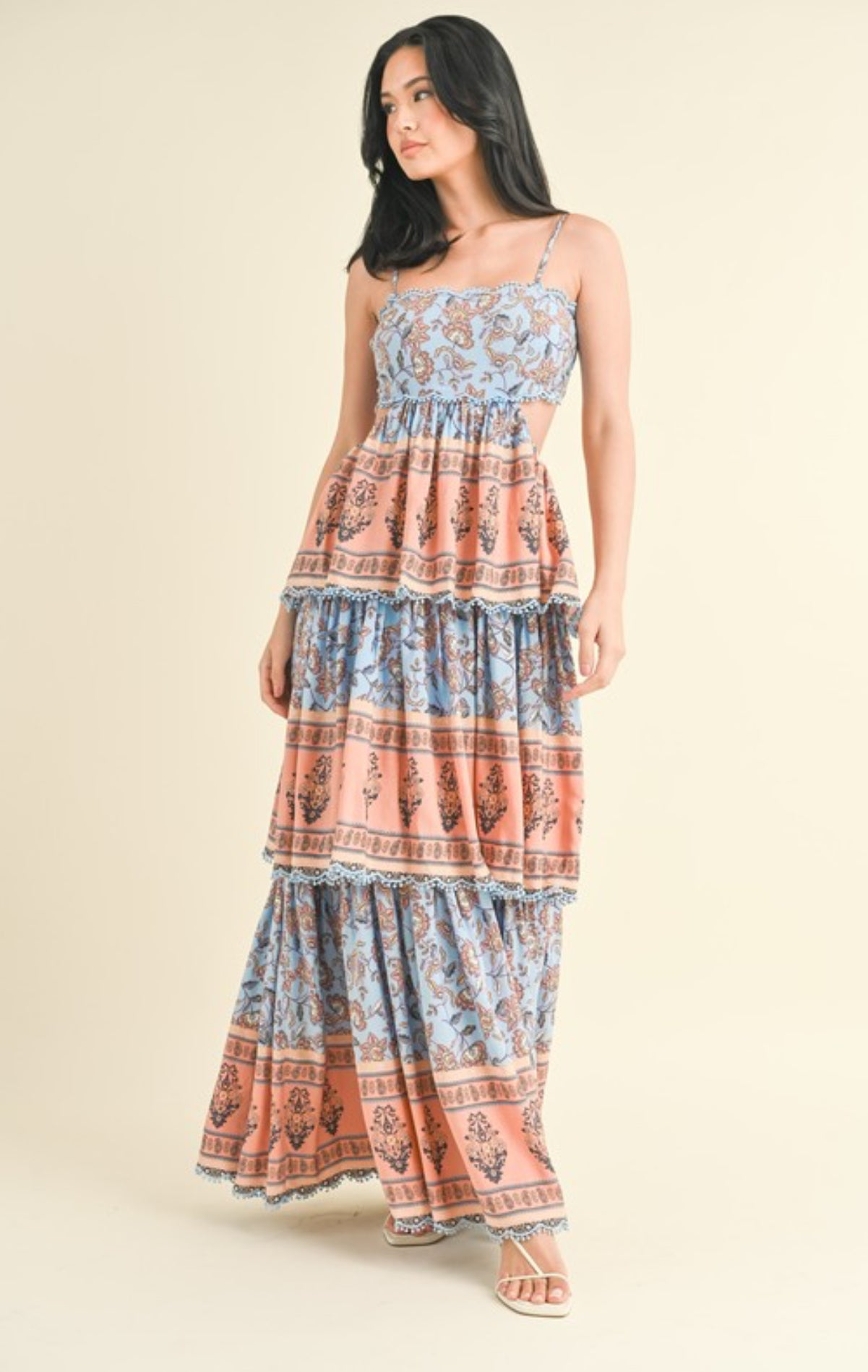Tiered Maxi Dress