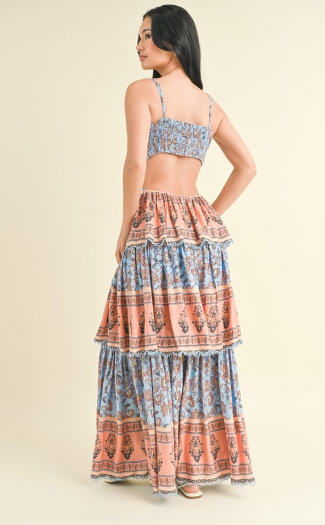 Tiered Maxi Dress