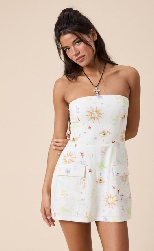 Tube Romper Mini Dress