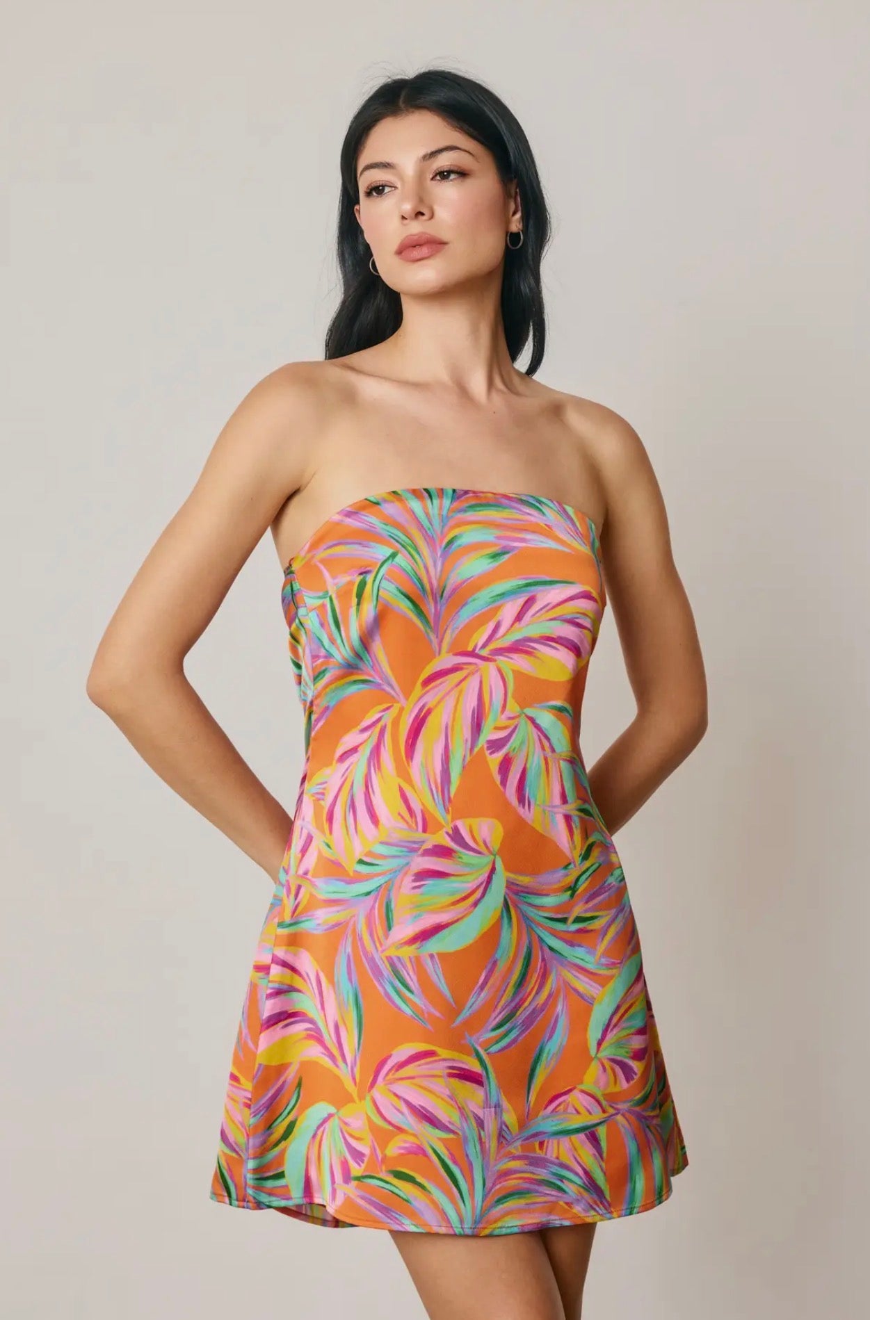 Tropical Mini Dress