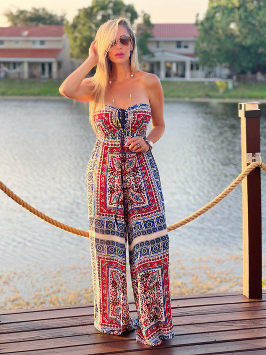 Boho Island Jumpsuit