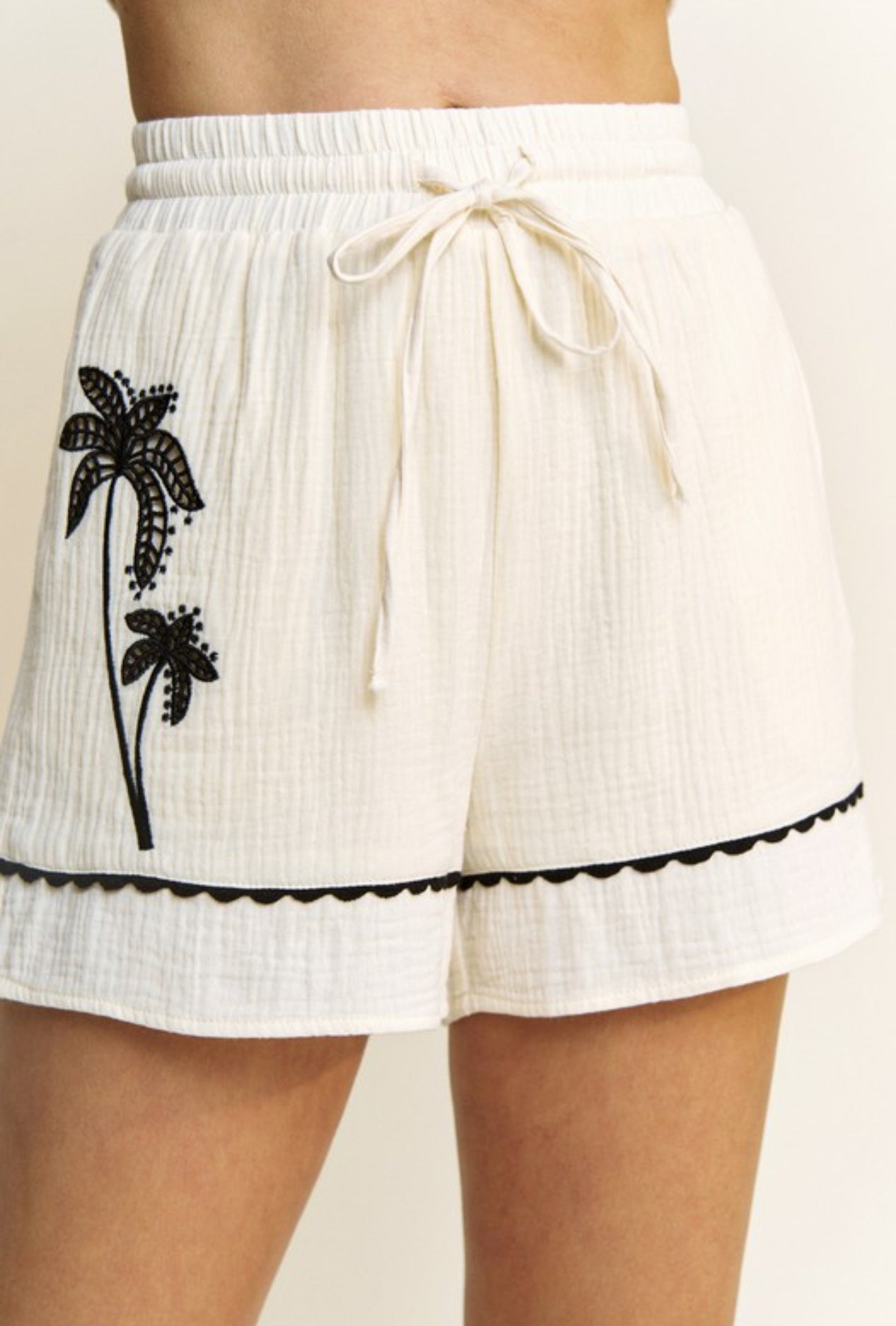 Palm Tree Short Set
