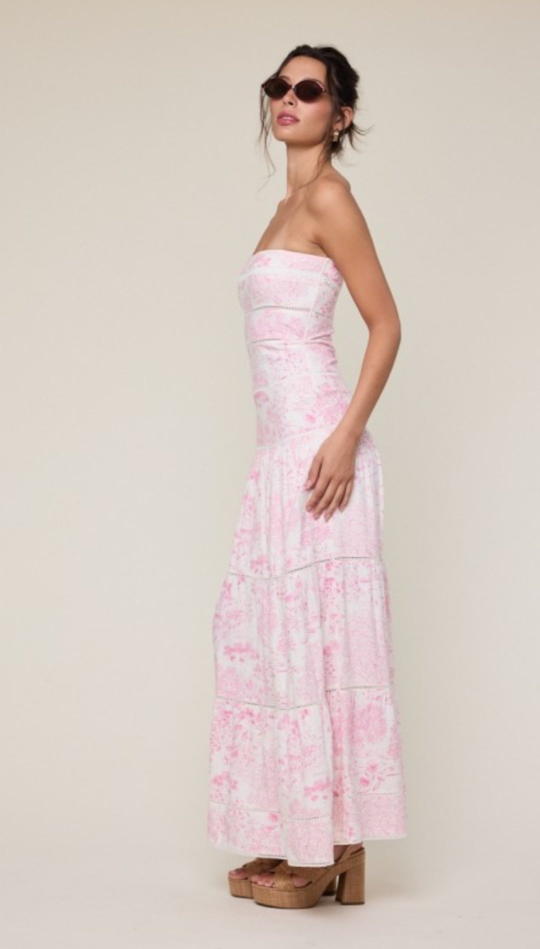 Tiered Lace Dress