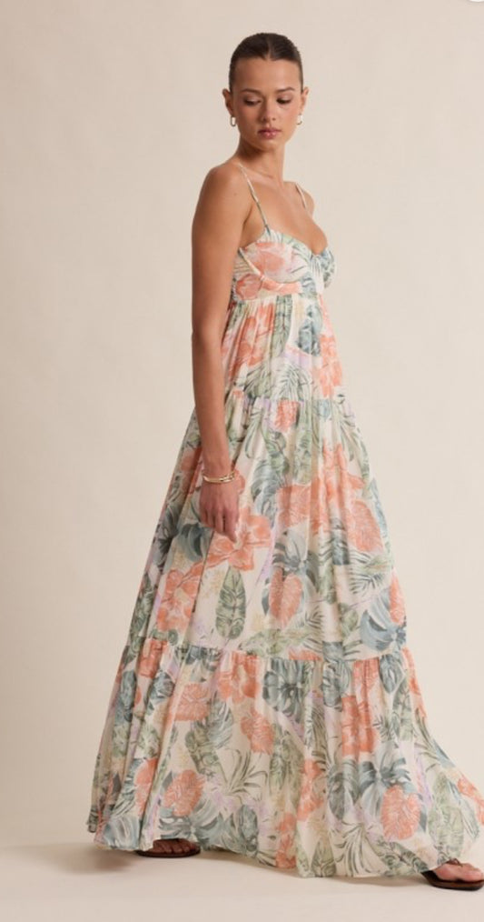 Tropical Maxi Dress