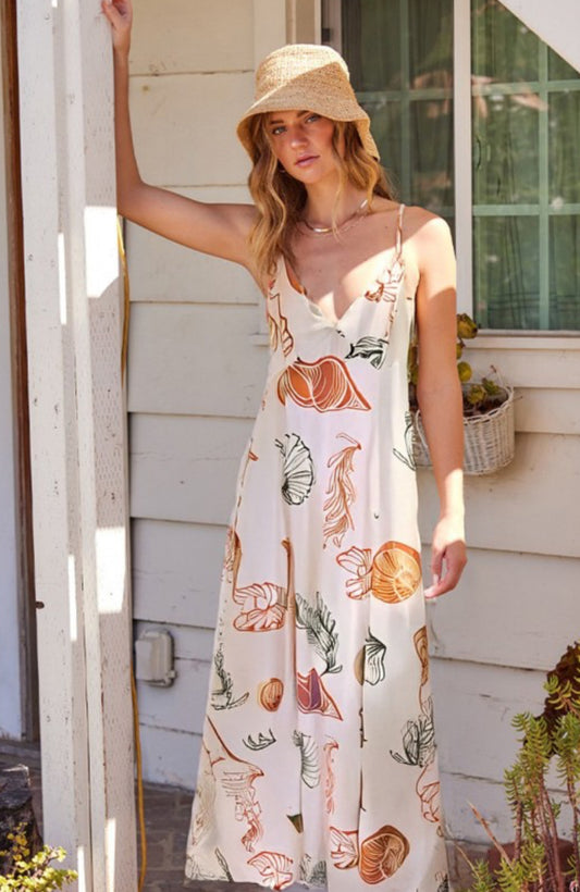 Seashells Maxi Dress