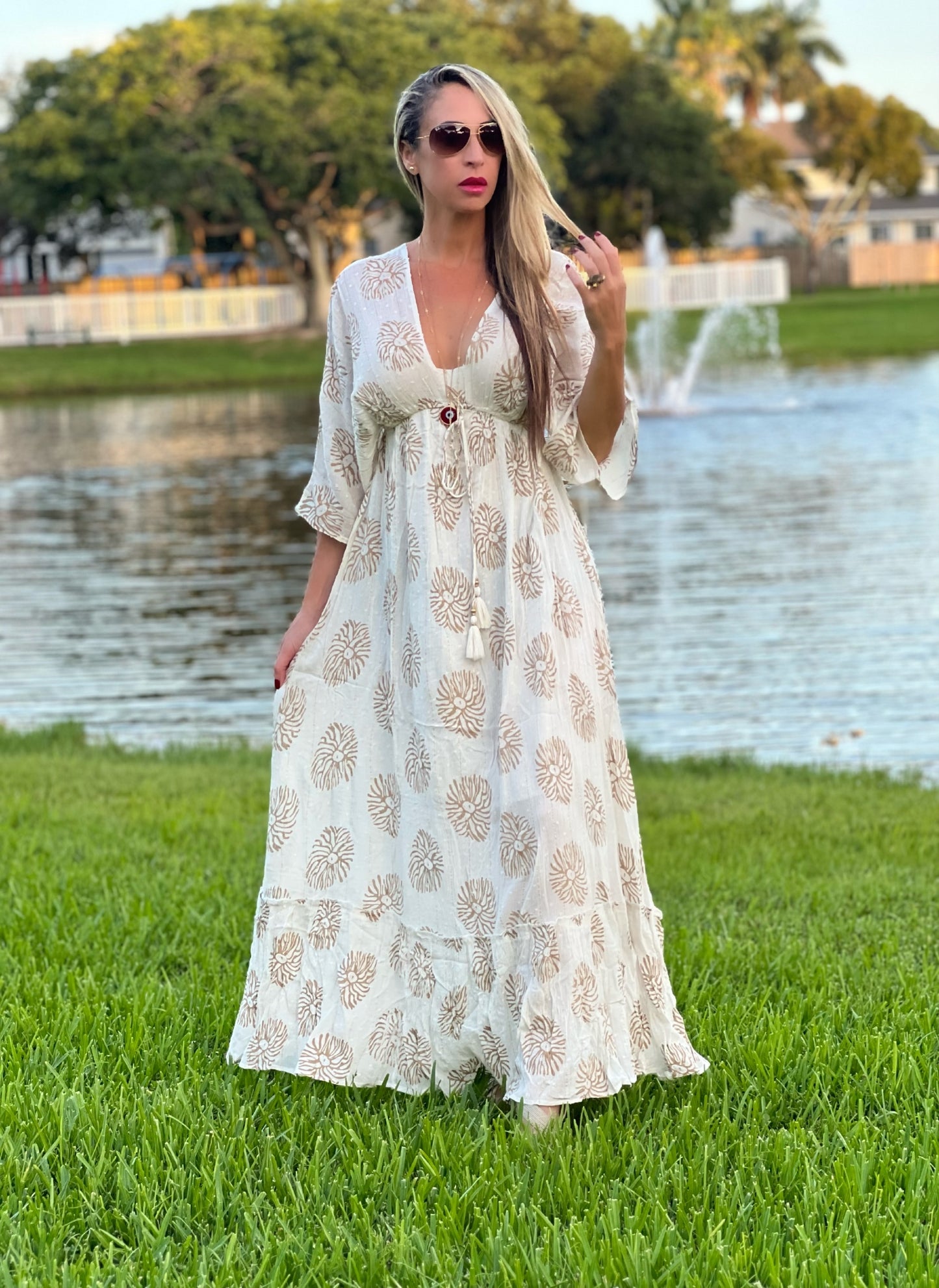 Sea Life Boho Dress