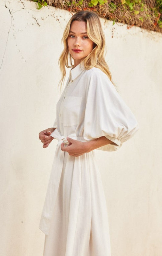 Longline Shirt Dress
