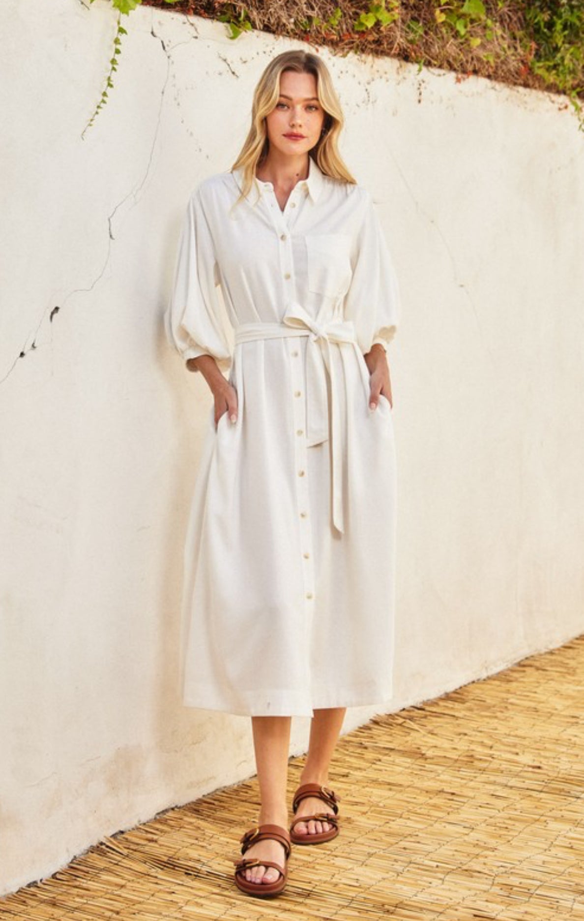 Longline Shirt Dress