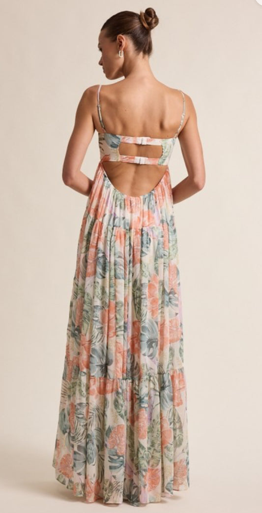 Tropical Maxi Dress