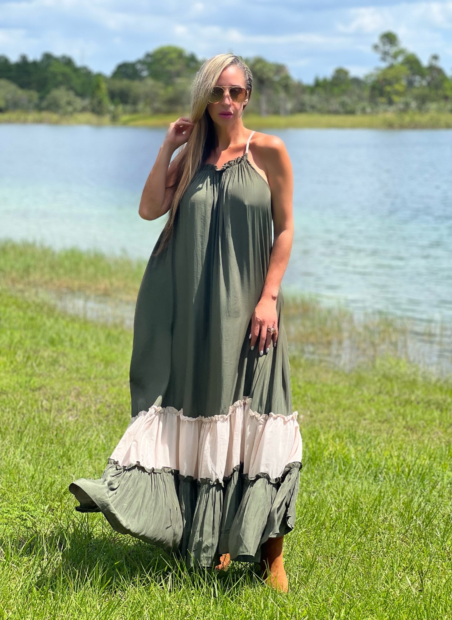 Tiered Maxi Dress