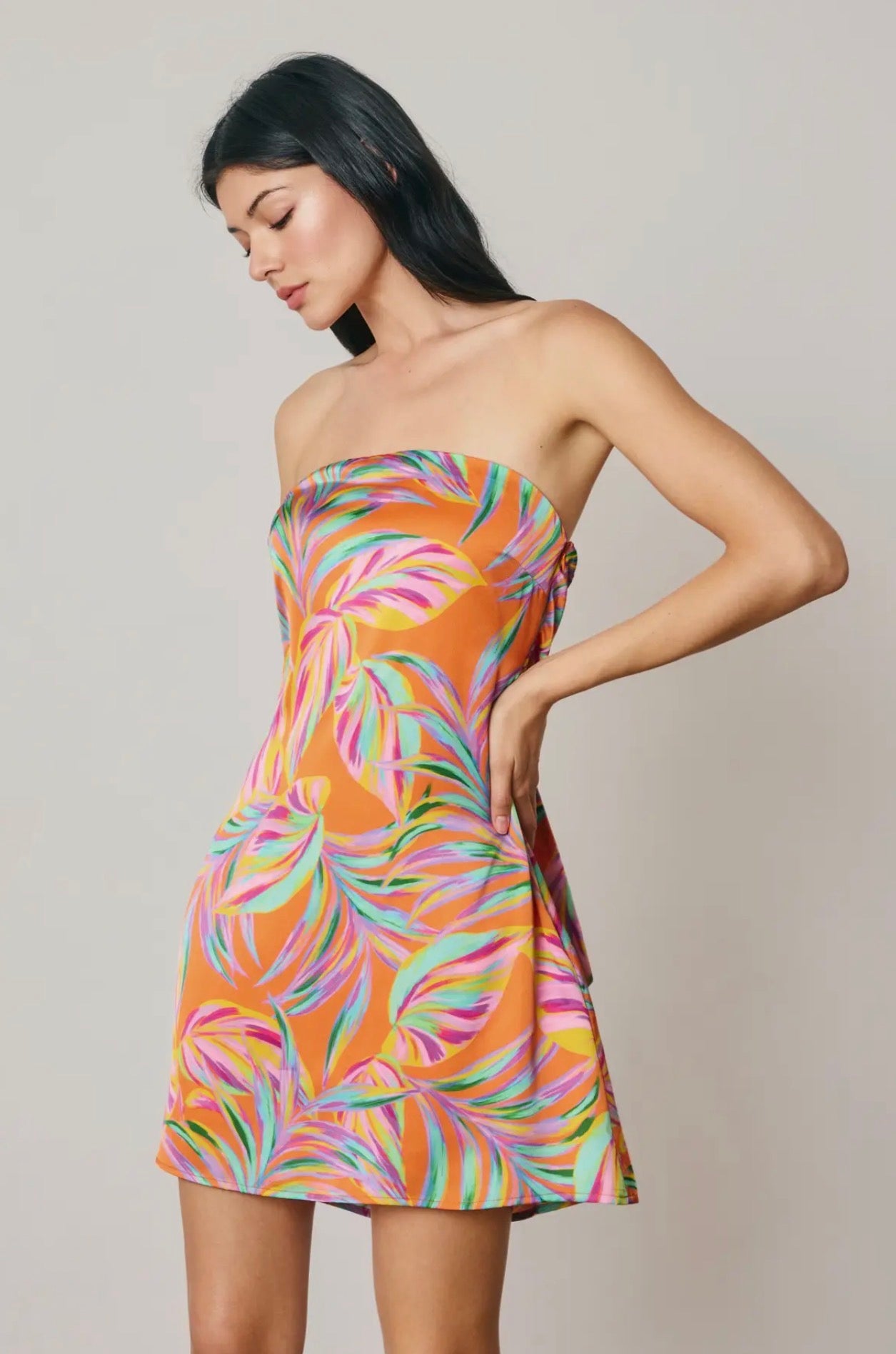 Tropical Mini Dress