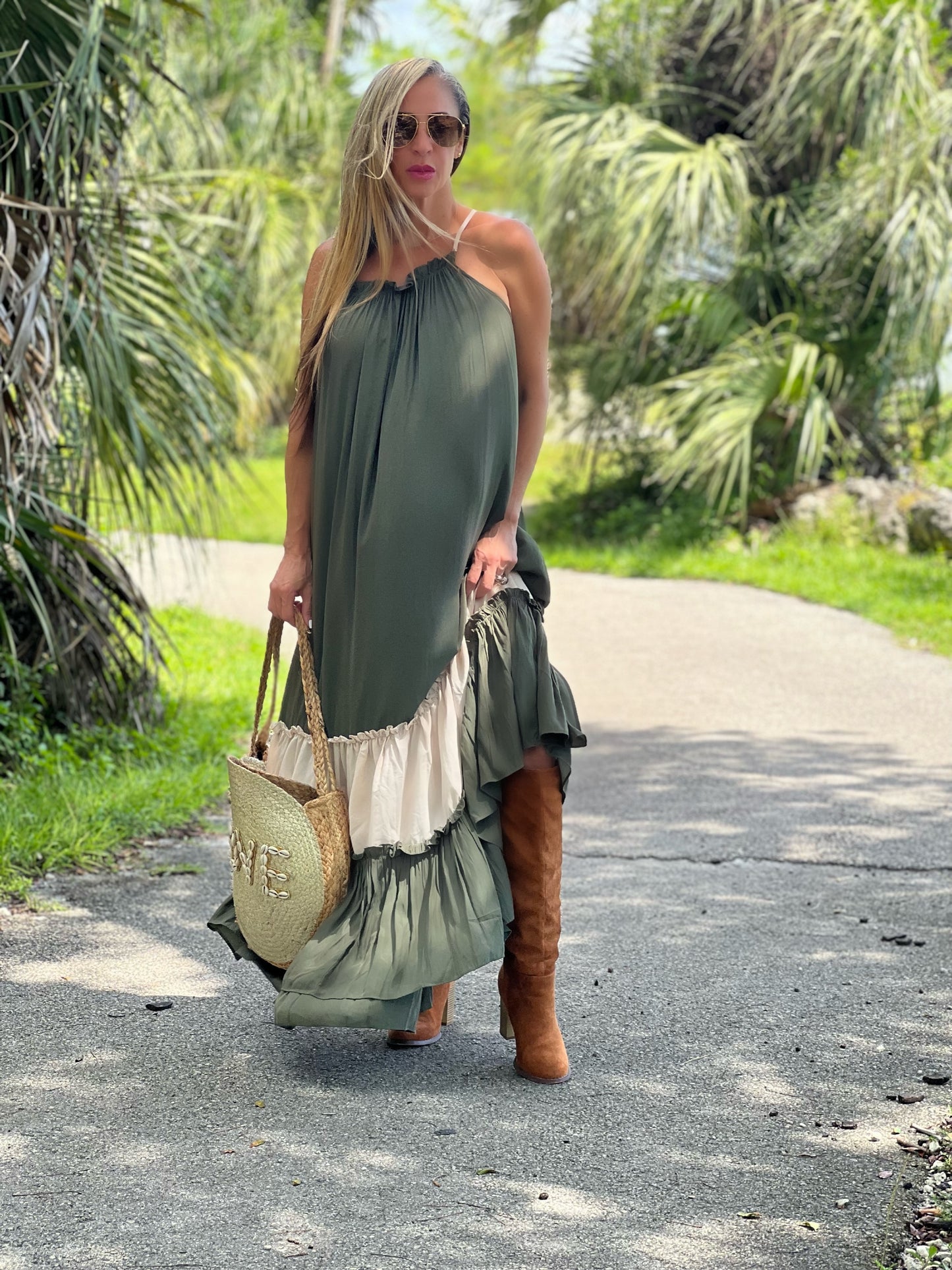 Tiered Maxi Dress