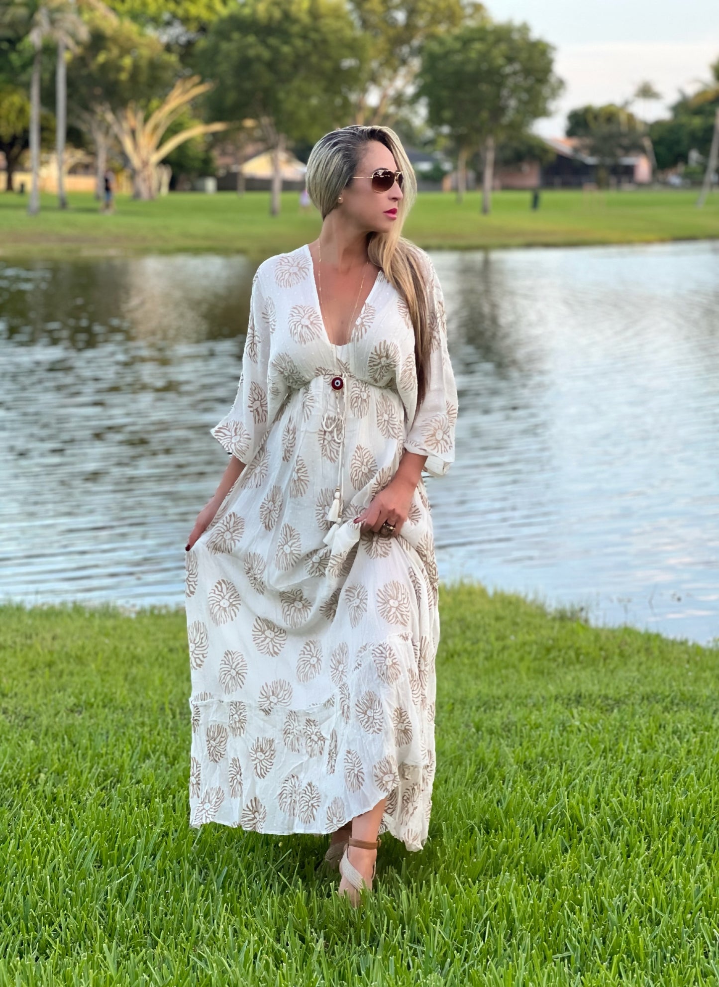 Sea Life Boho Dress