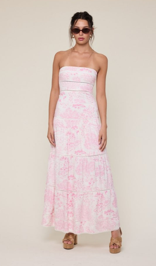 Tiered Lace Dress
