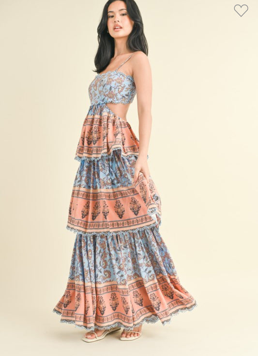 Tiered Maxi Dress