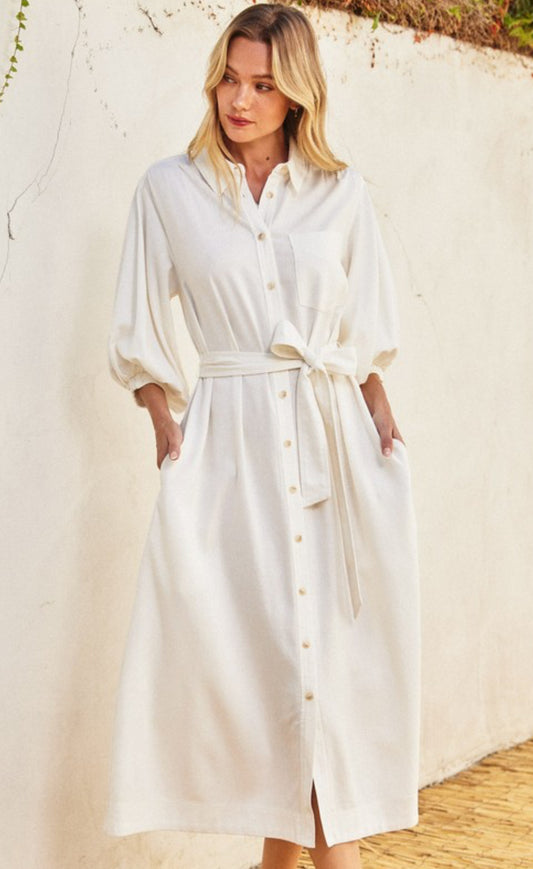 Longline Shirt Dress