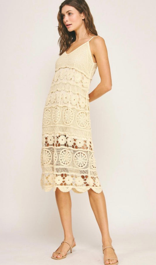 Crochet Long Dress