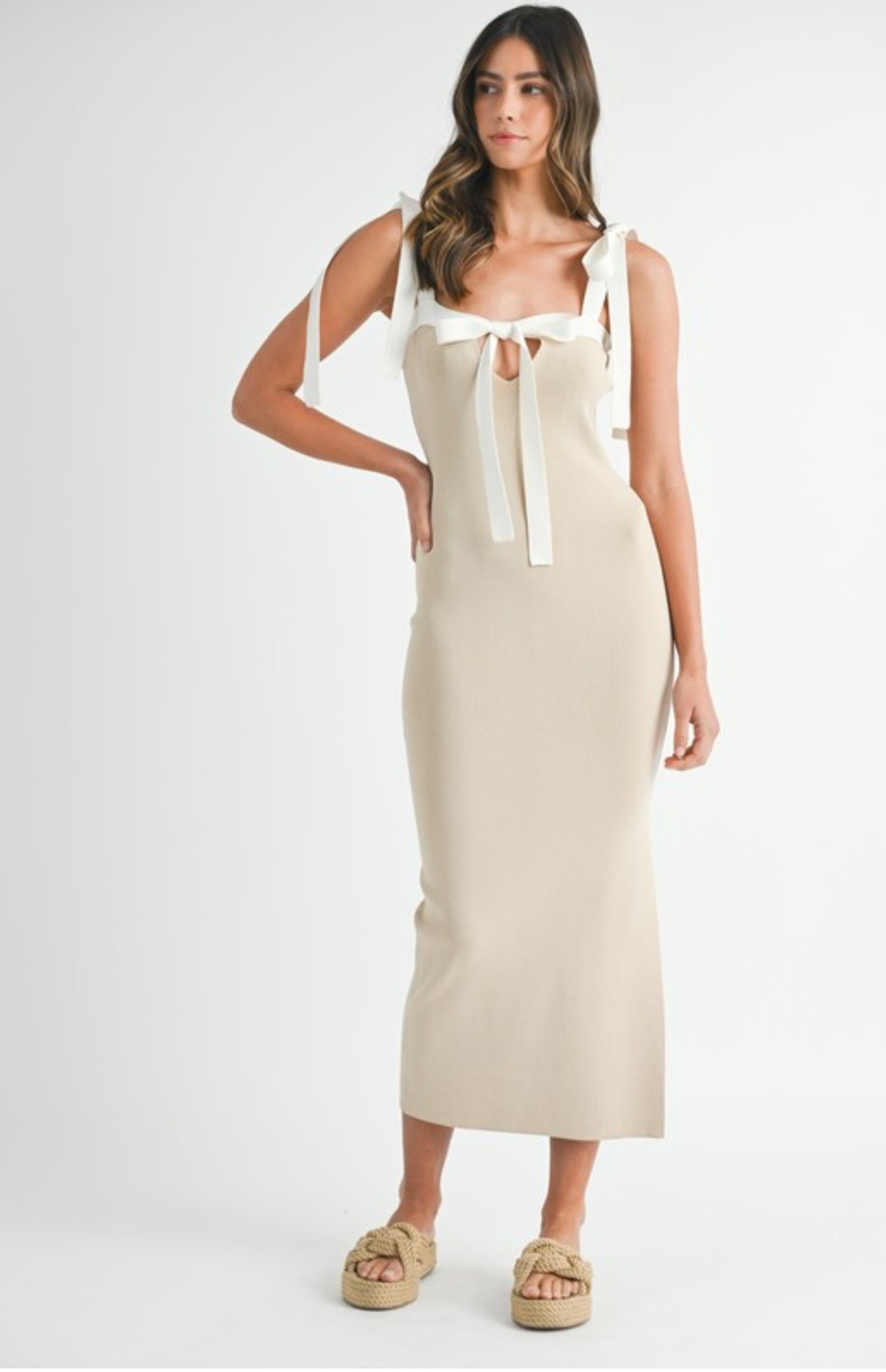 Knit Midi Dress