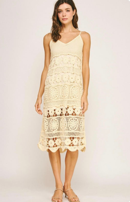 Crochet Long Dress