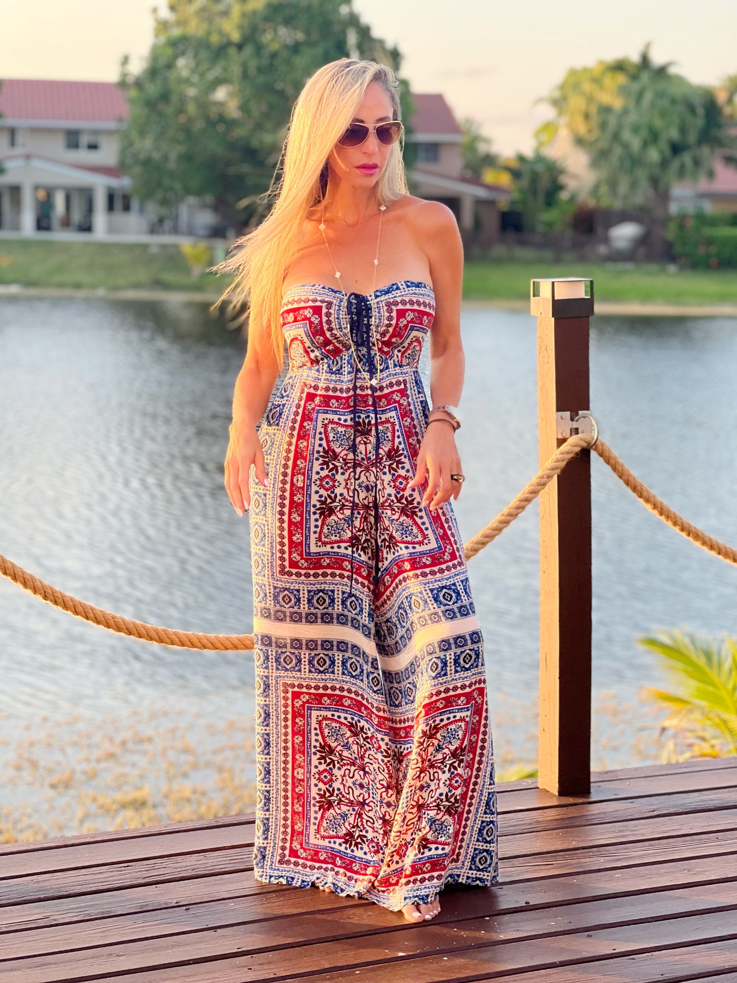 Boho Island Jumpsuit