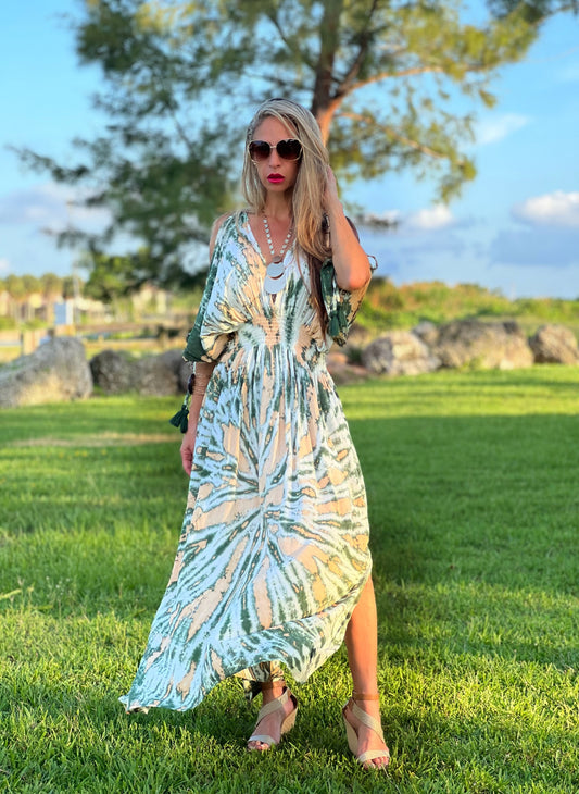 Tie Dye Maxi Dress